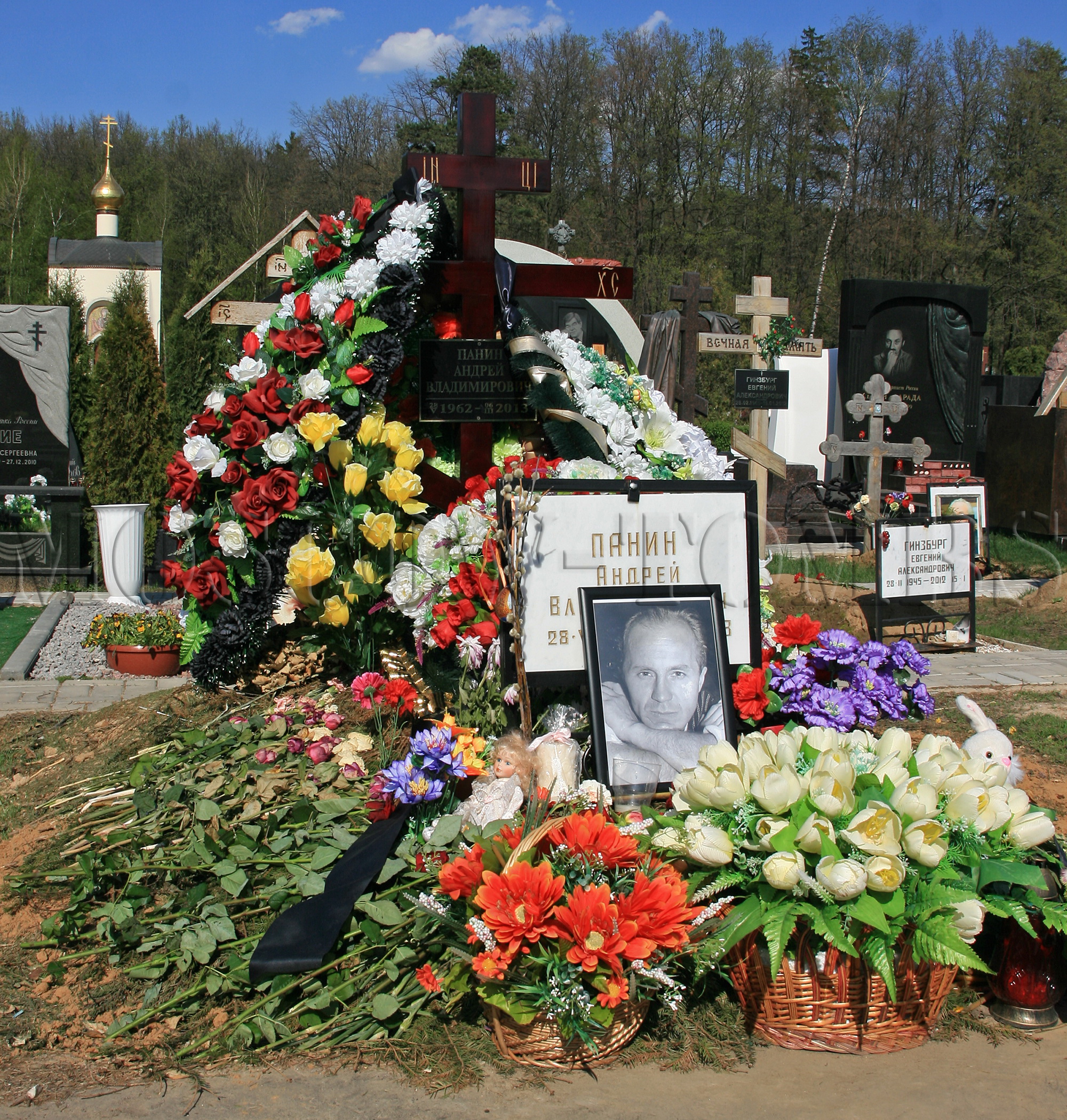 Андрей Панин могила
