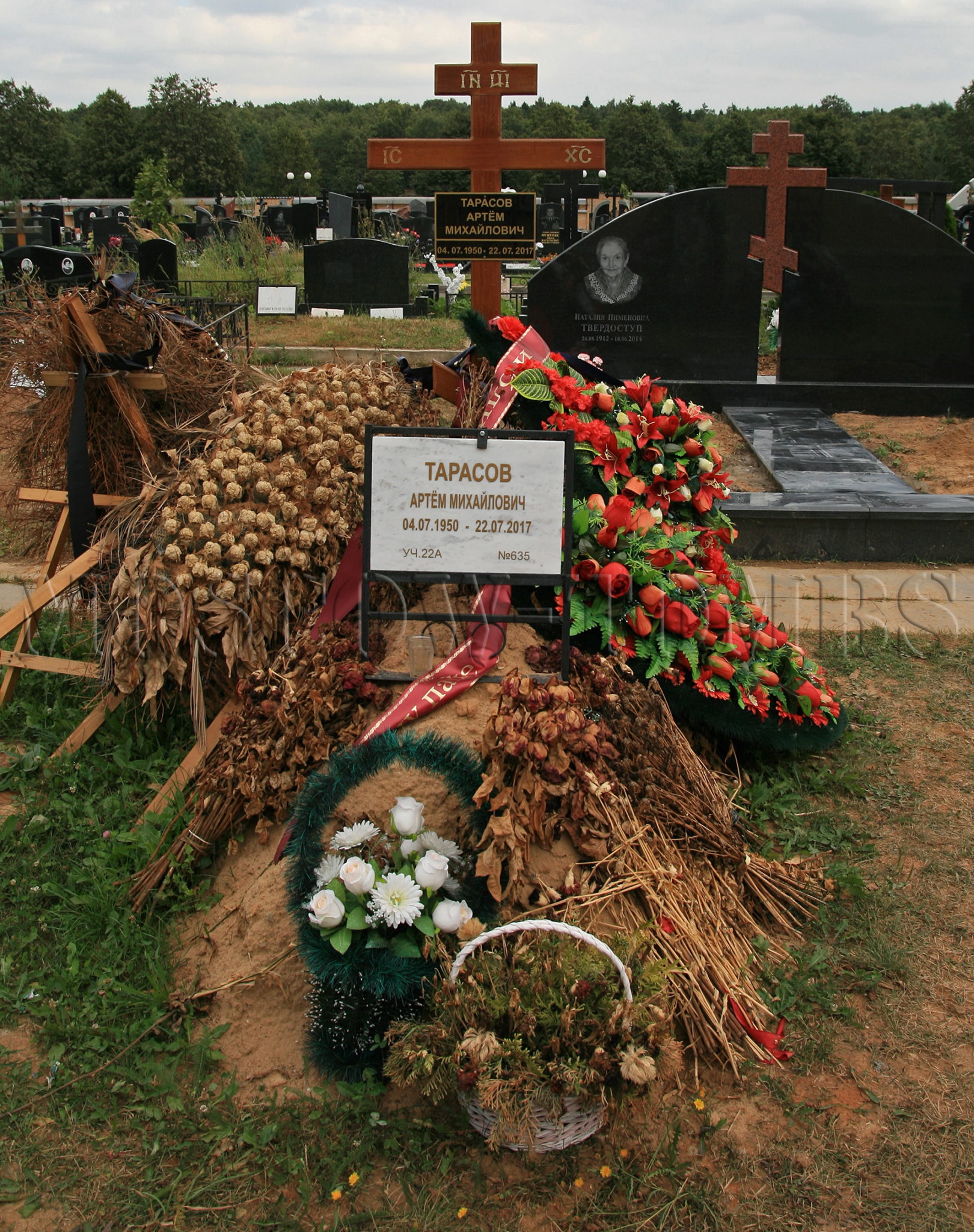 Троекуровское кладбище место захоронения сына Разина