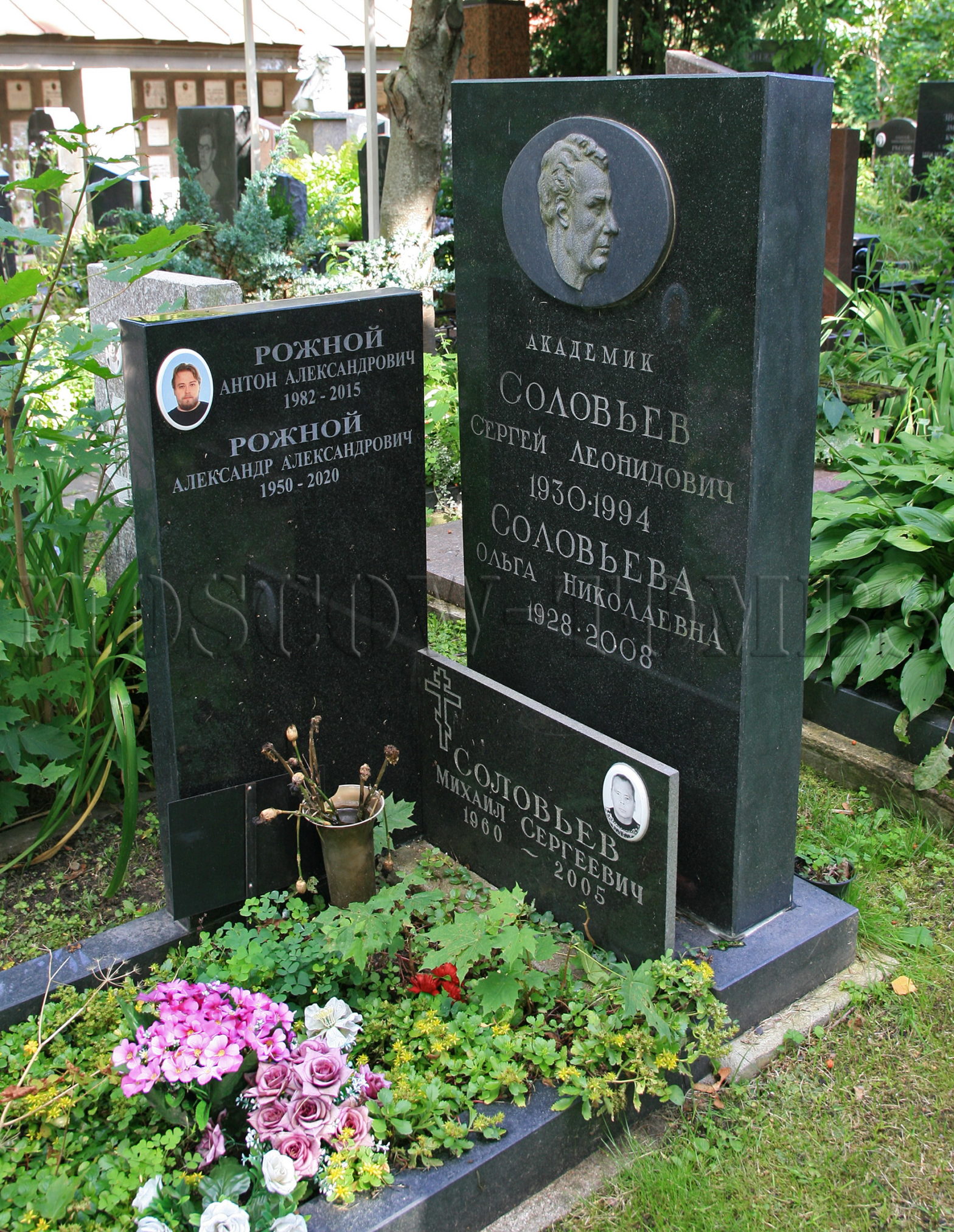 Сергей Соловьев могила